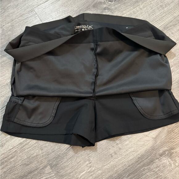 Nike Golf Dri-Fit Black Golf Skort Size 8 Length 17" - Picture 5 of 7